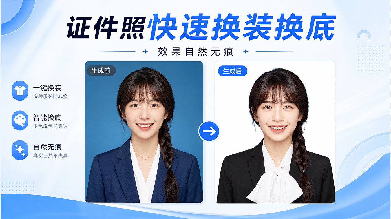 如何批量给证件照换装换底色？AI 画布搭建可复用工作流