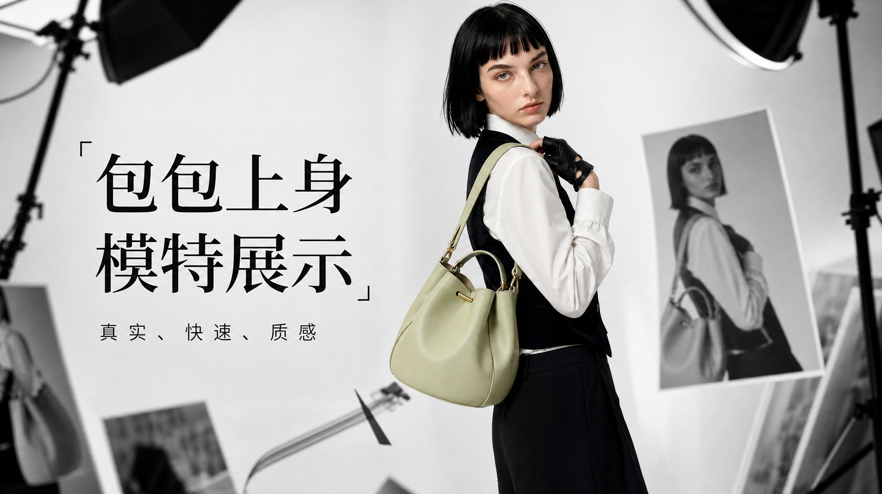 如何给模特生成产品展示图？AI 画布搭建可复用工作流