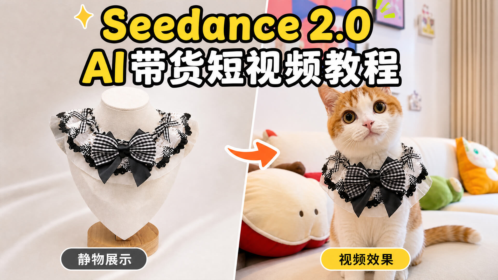 宠物带货视频怎么做，seedance2.0教程来了