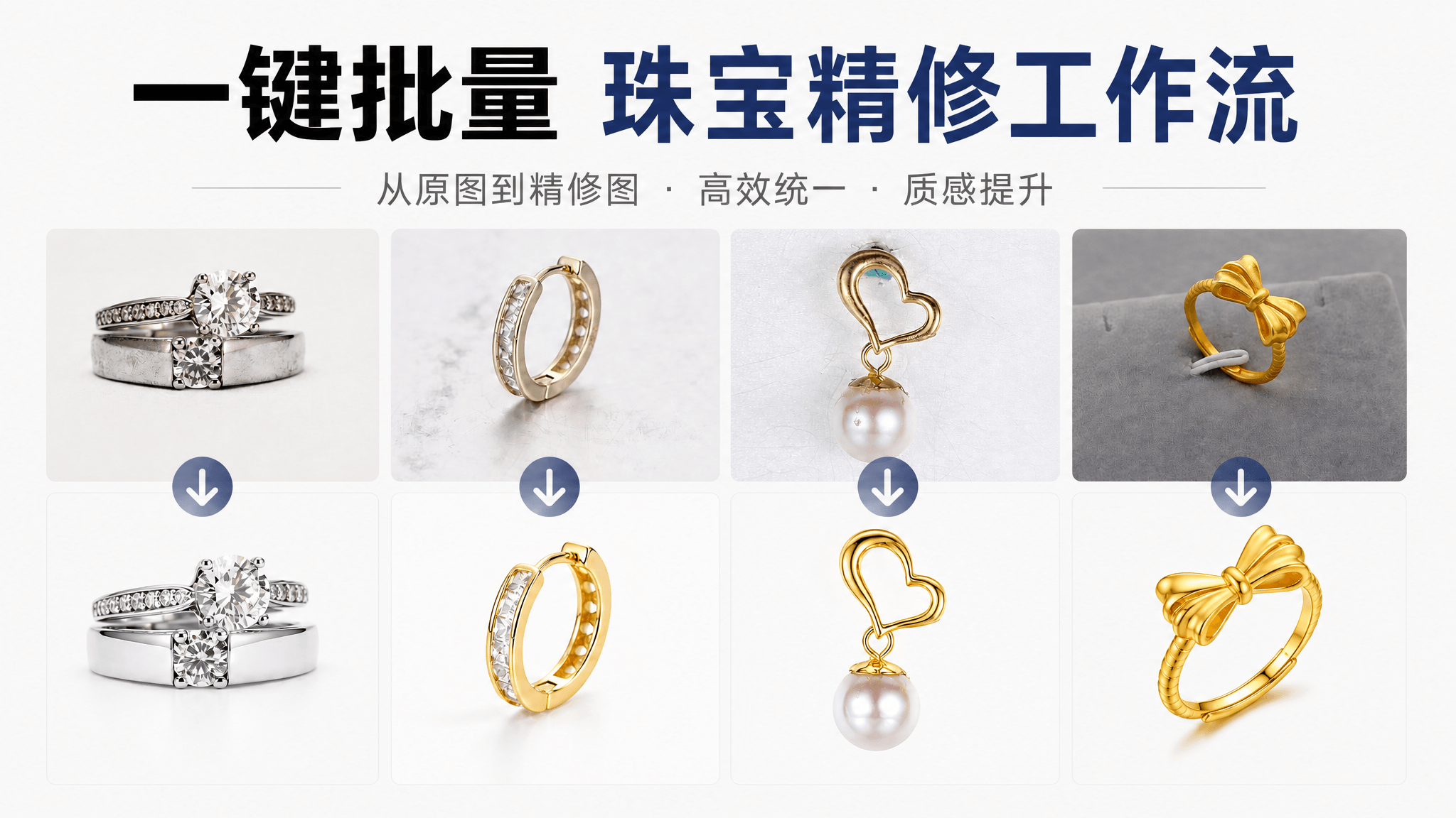 AI珠宝首饰1键精修,GPT自动批量生成