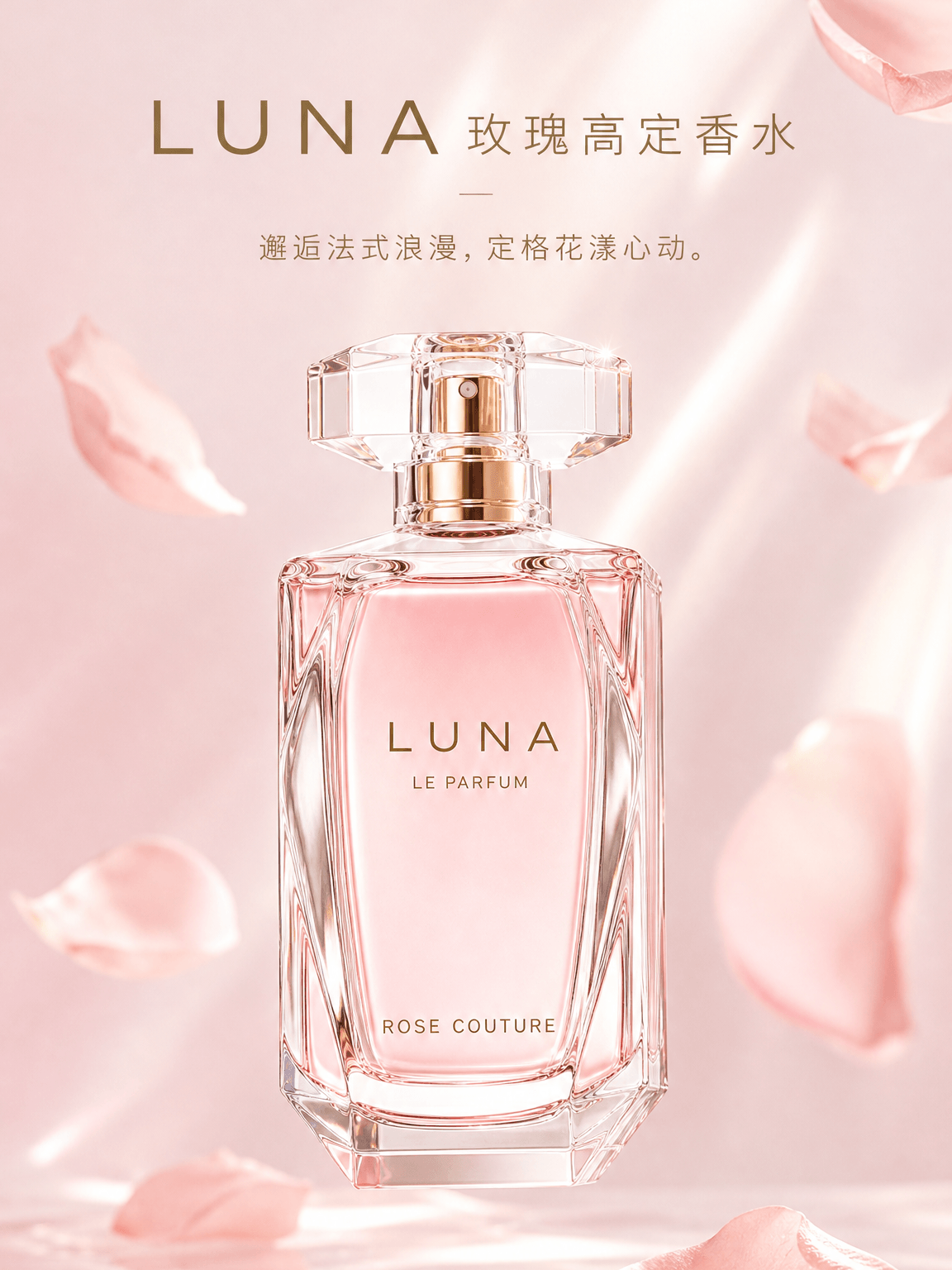 粉色香水商品主图结果