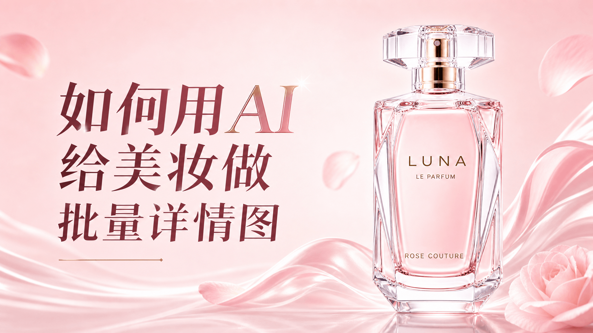 如何用AI给美妆做批量详情图？2步搞定