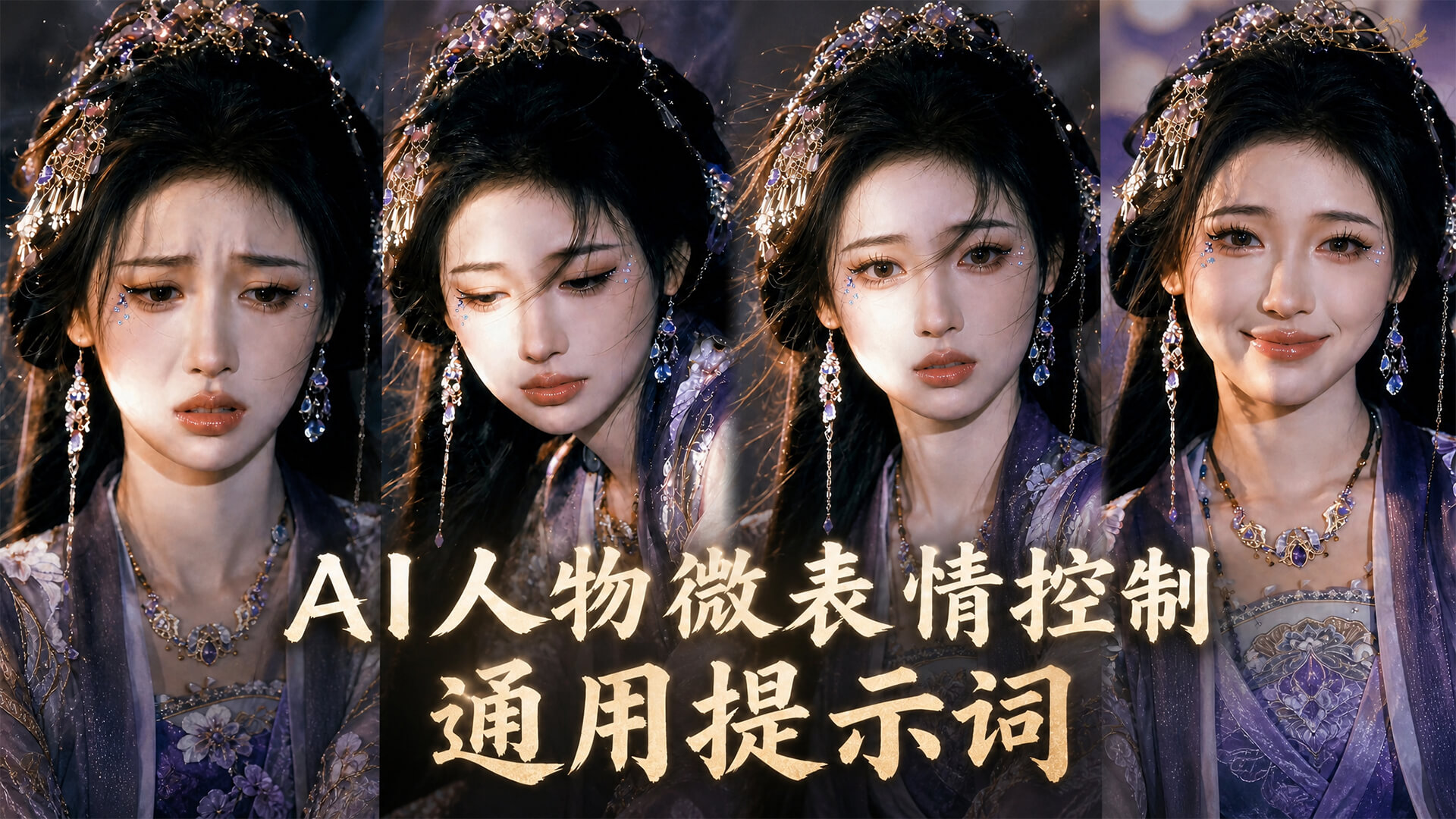 怎么写人物微表情提示词,1套提示词提升AI演技