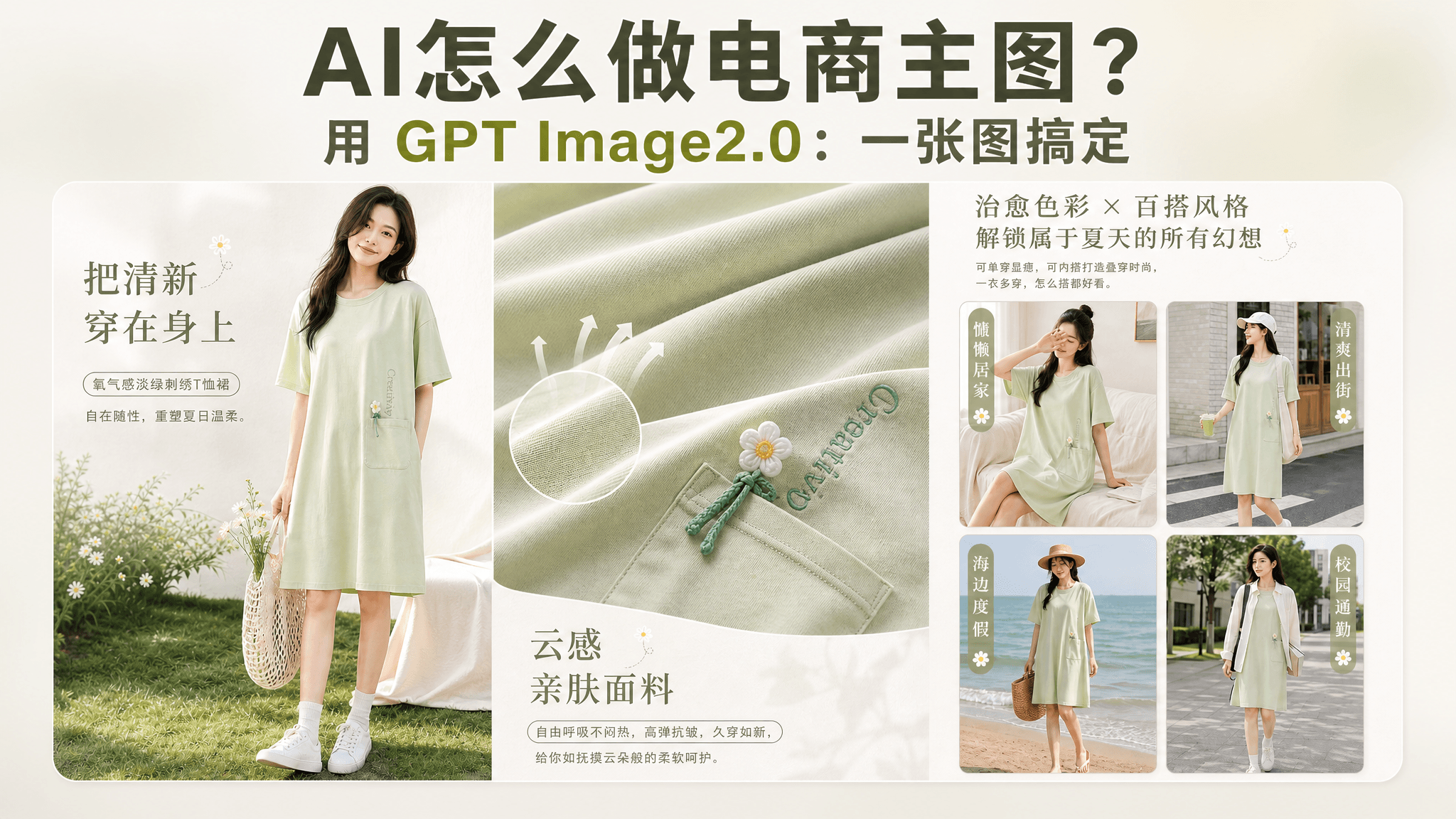 AI怎么做电商主图?用GPT Image2.0:一张图搞定