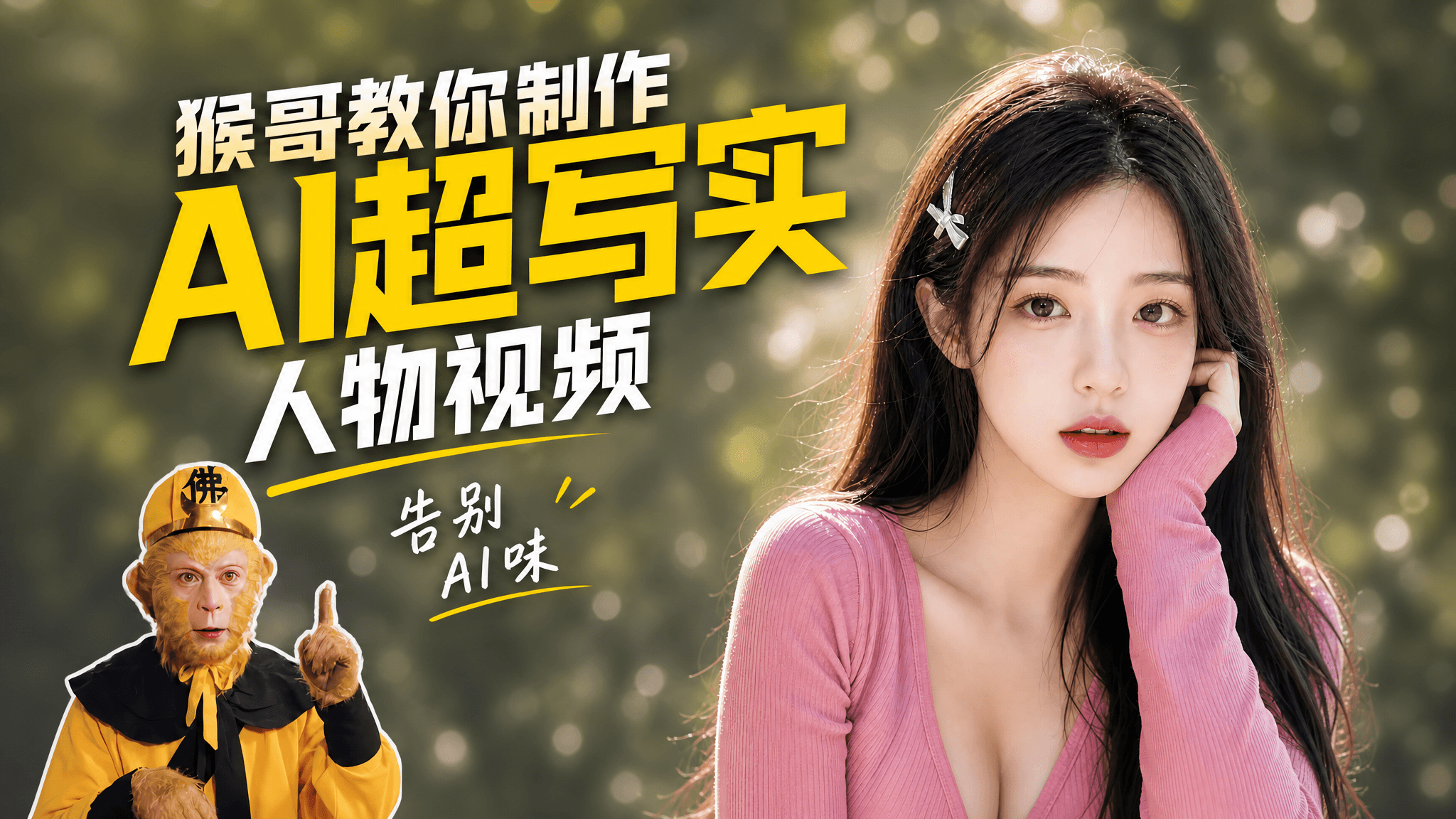 怎么丰富AI人物的微表情？3个节点立刻生成自然感视频