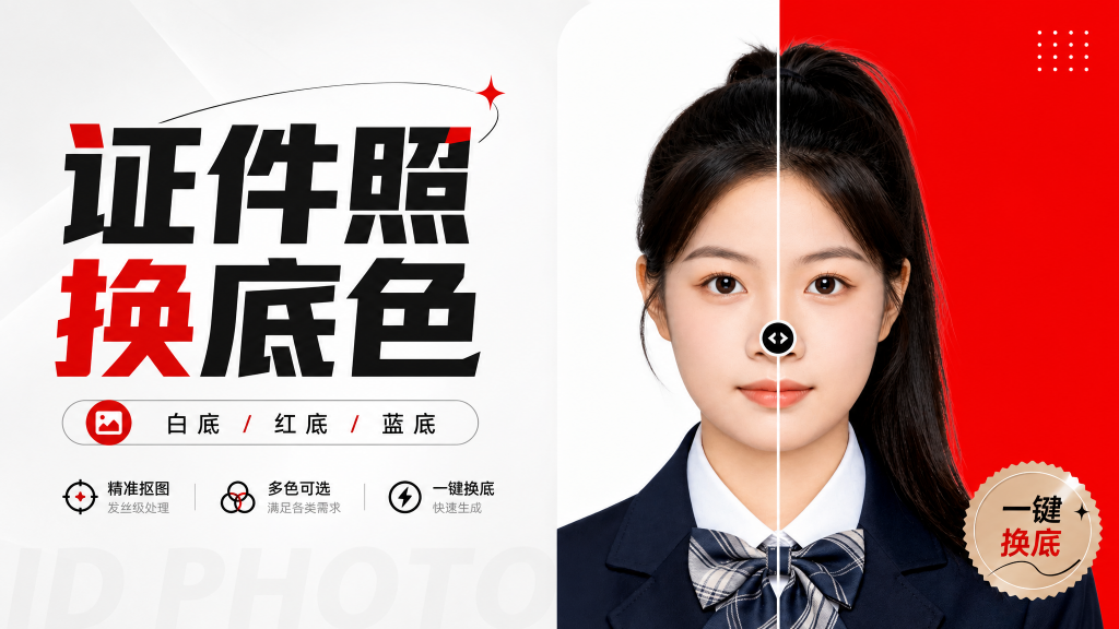 证件照换底色怎么操作？千鹿AI证件照换背景步骤