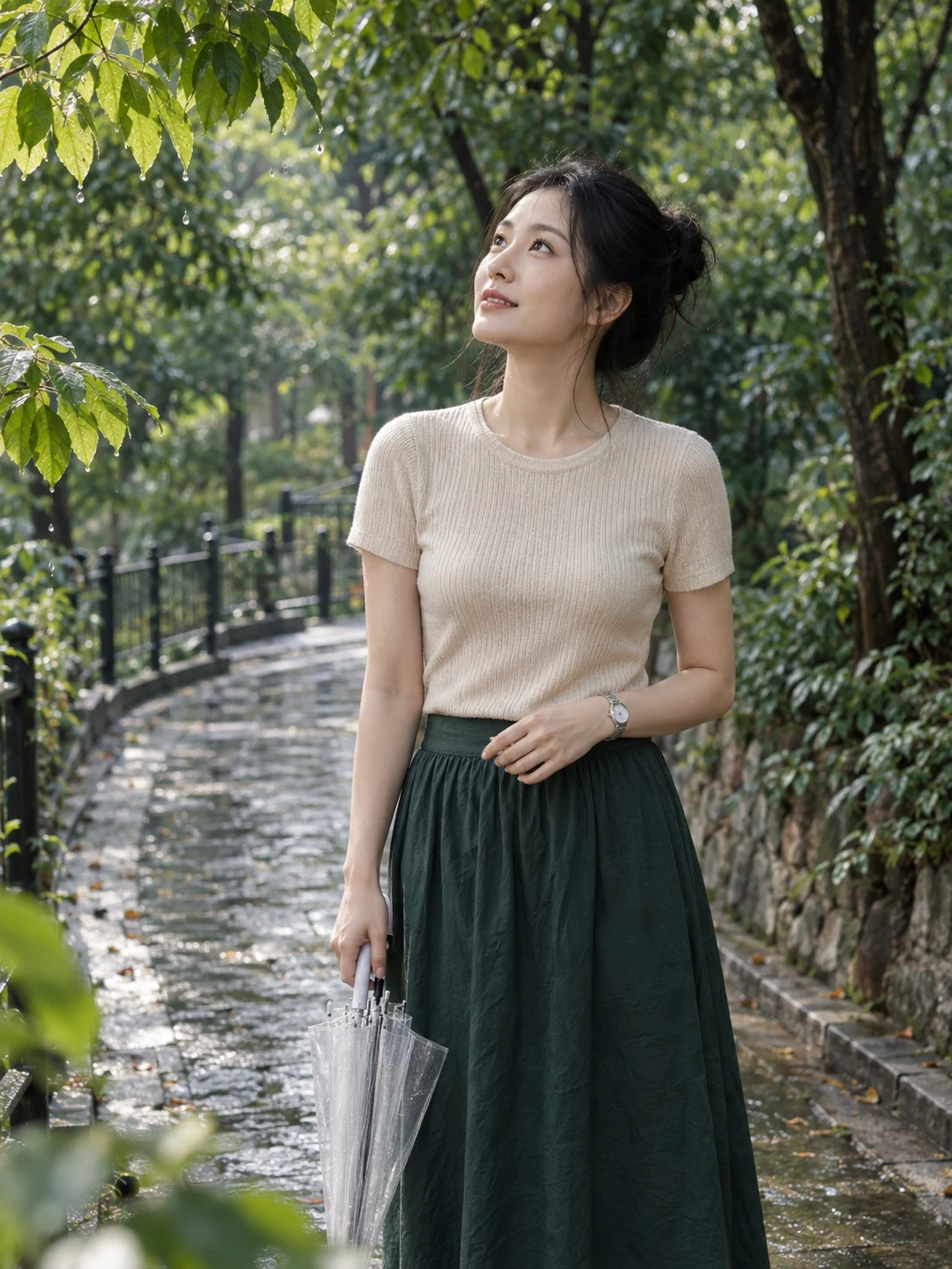 雨后树荫